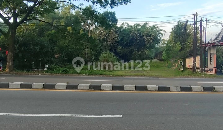 Tanah Cantik dengan Luas dan Lebar Depan Istimewa di Pinggir Jalan Antar Provinsi Jogja - Jateng...