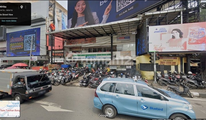 For Rent Land with Minimarket Building in Senayan