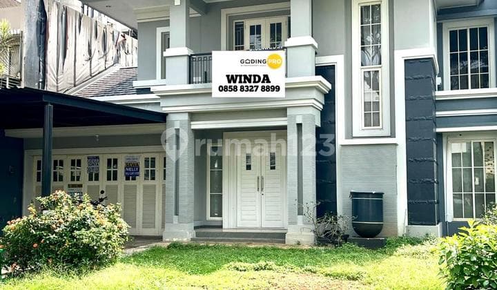 Disewakan Rumah Semi Furnished di Sutera Onyx Alam Sutera, Tangerang Selatan