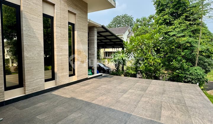 Rumah Bagus Full Marmer Semi Furnished Hoek di De Latinos BSD City, Tangerang Selatan