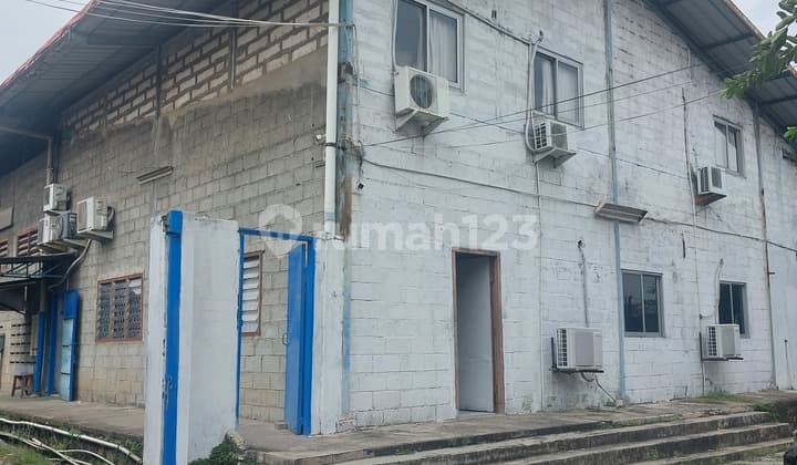 Dijual Cepat Pabrik Siap Pakai Pinggir Jalan di Karawaci, Tangerang