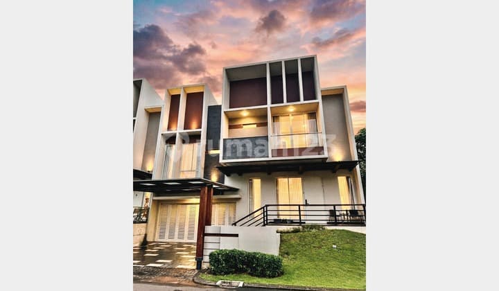 Rumah Mozart Symphonia Semi Furnish Cantik Summarecon Serpong, Tangerang