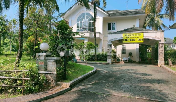 For Sale: Permata Sentul Golf House, In Huk, Spacious Yard, Quiet, Safe, Flood-Free Environment, Near Golf Course, Tennis Court, Eligible for Mortgage Loan (KPR)