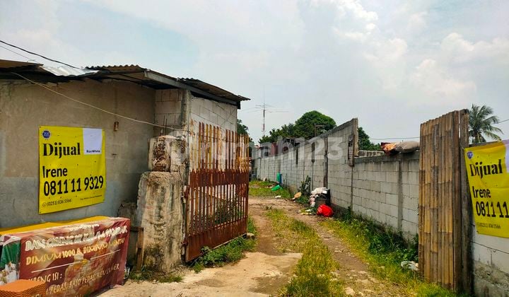 Dijual Tanah di Pinggir Jalan Besar Cocok Utk Usaha Ramai Jalan 2 Jalur