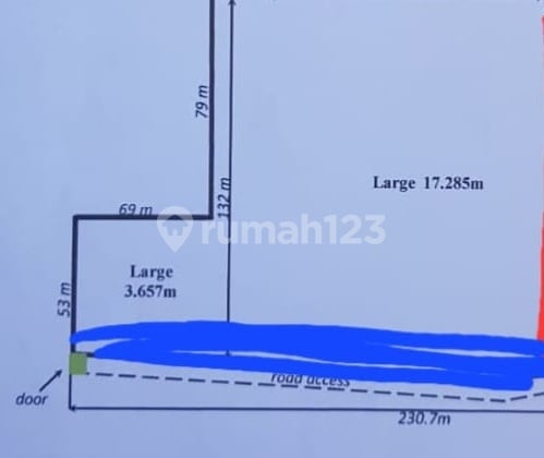 Plot Kp.Nambo Walantaka (Size 21,000 m)