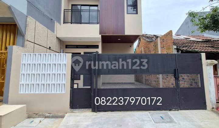 Dijual Rumah 2 Lantai Modern di Villa Indah Permai Bekasi
