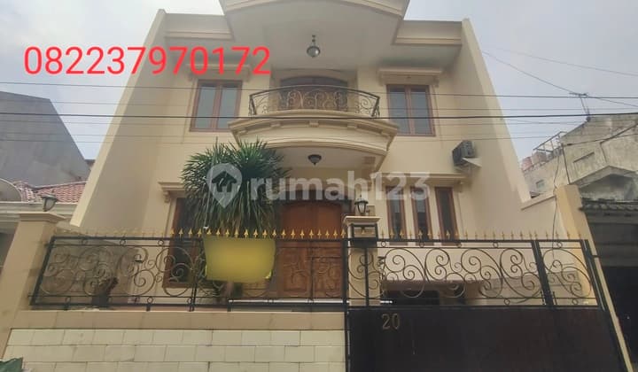 Dijual Rumah Strategis 3,5 Lantai di Rawamangun Pulo Gadung Jakarta Timur