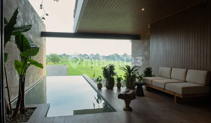 Villa Mewah Modern View Sawah Abadi, Cangu One Gate System