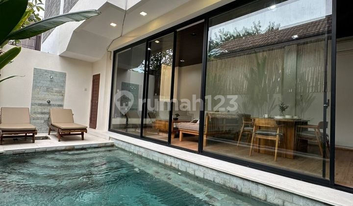 Villa Modern Tropis 3Br Seminyak Dekat Pantai - Fully Furnished, Kolam Renang Pribadi, Siap Huni / Investasi
