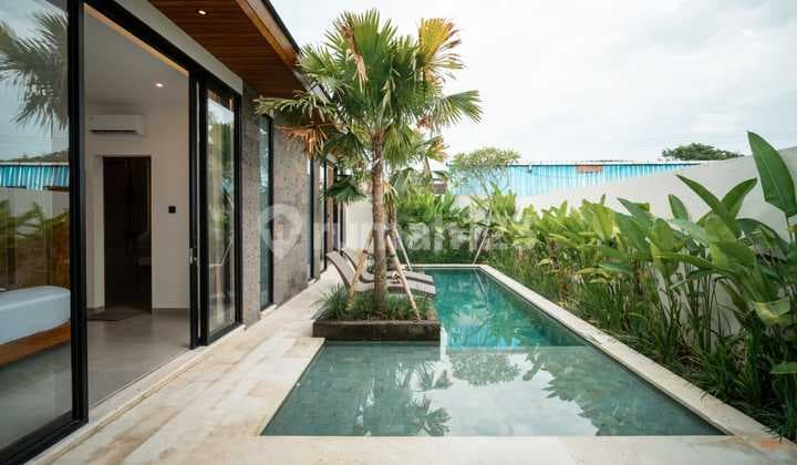 2 Bedroom Villa In Seseh, Badung, Bali. Private Pool With Rice Field View