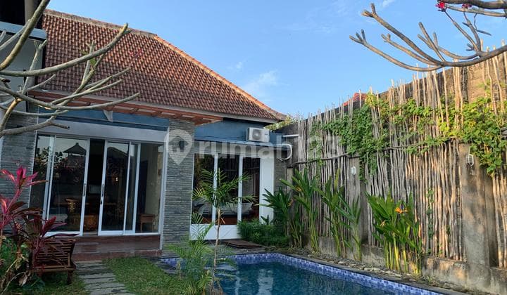 3 Bedrooms Villa 5 Minutes To Sanur Beach, For Leasehold