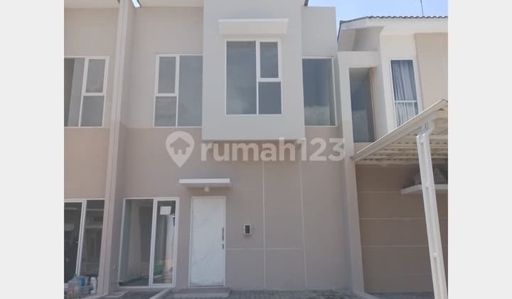 Rumah Baru Gress Newton Park Juanda 2 Lantai SHM - 3Kt Hadap Utara, Akses Row 3 Mobil, Harga 725 Juta Nego