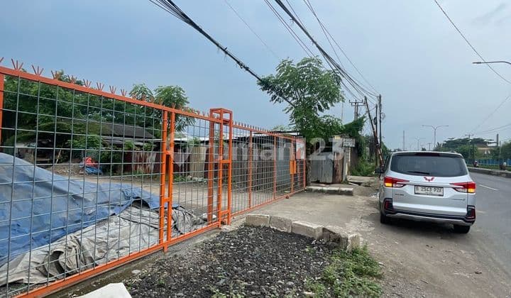 Tanah Pinggir Jalan Pantura Provinsi Cocok Untuk Usaha Atau Gudang Seharga Njop