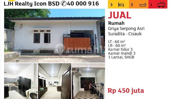 For Sale: House in Griya Serpong Asri