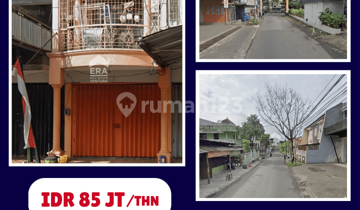Disewakan Ruko 2 Lantai Siap Pakai Dekat Jalan Soekarno Hatta
