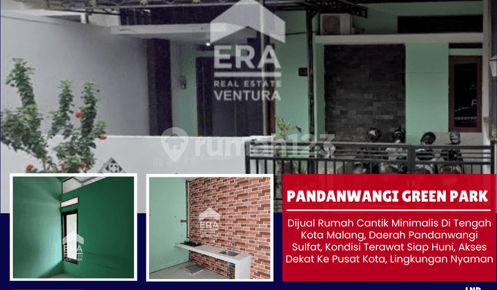 Dijual Rumah Cantik Minimalis Di Daerah Pandanwangi Sulfat