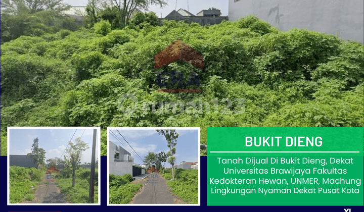 Tanah Dijual Di Bukit Dieng, Dekat UB Fakultas Kedokteran Hewan