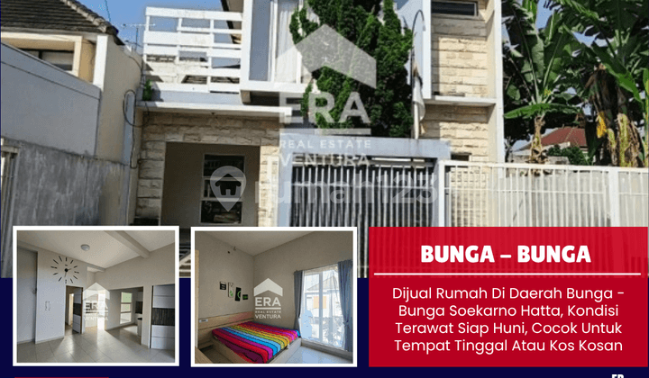 F027 Rumah Pusat Kota Malang 2 Lantai One Gate System