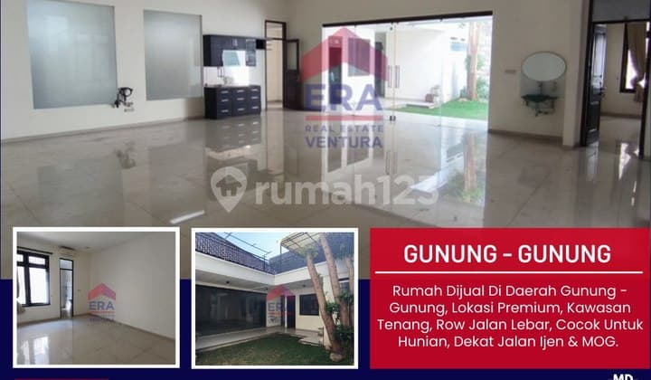 F176 Rumah Di Tengah Pusat Kota Malang Dekat Dengan Banyak Fasilitas Umum