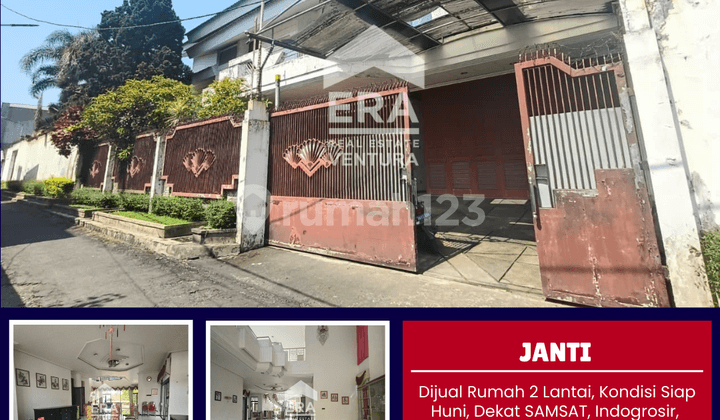 Dijual Rumah 2 Lantai, Kondisi Siap Huni, Dekat SAMSAT