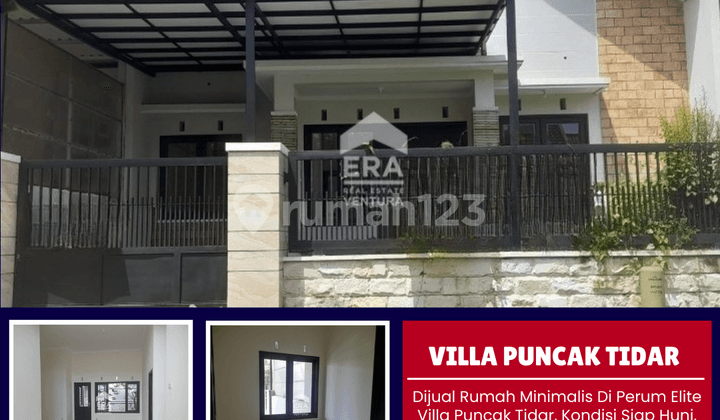 For Sale Minimalist House in Perum Villa Puncak Tidar, Move-in Ready