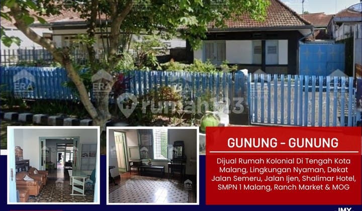 F226 Rumah Tengah Kota Bisa Untuk Usaha Kawasan Ramai Dan Kawasan Bisniss