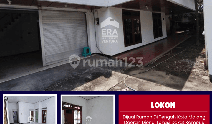 Dijual Rumah di Tengah Kota Malang Daerah Dieng, Dekat Unmer