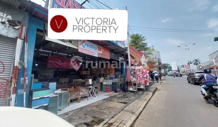 Dijual Rumah Toko Strategis Pinggir Jalan Raya Pasar Kramat Jati Ruko di Kramat Jati