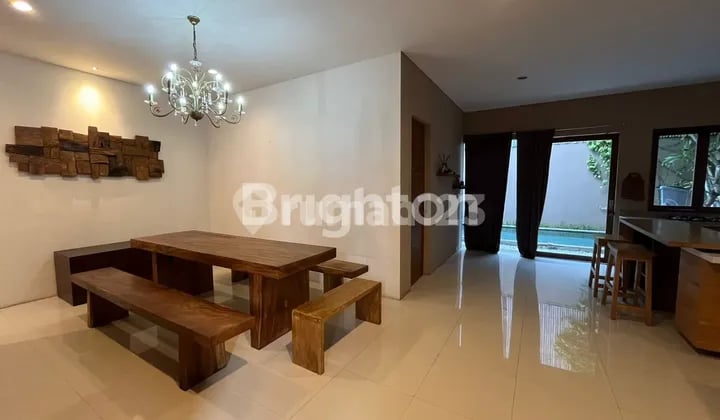 Villa Modern Siap Huni di Umalas Lestari