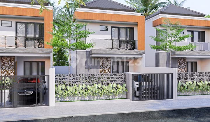 Rumah Lantai 2 Minimalis Modern, Dengan Lingkungan Asri