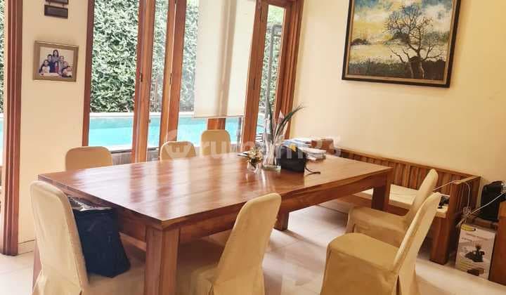 Nice House for Sale in Kemang Pratama 1 Bekasi, Land Size 377M² with Pool