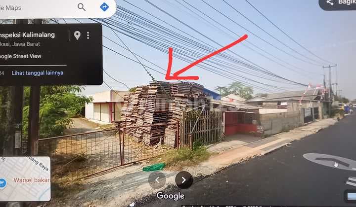 Gpm 517 Dijual Tanah+gudang Di Jl Utama Inspeksi Kalimalang Dekat Tol Cibatu