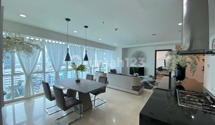 For Rent - Setiabudi Skygarden Apartment, 155 M², 3 Bedrooms + Maid Room