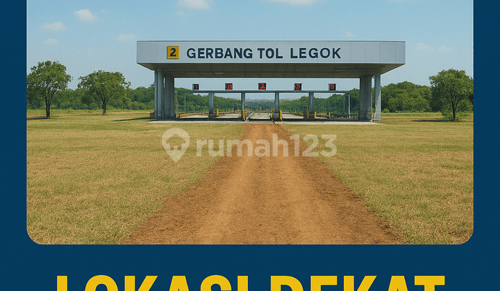 Affordable Land Plots for Sale Starting from 1 Million Near Legok Toll, Tangerang