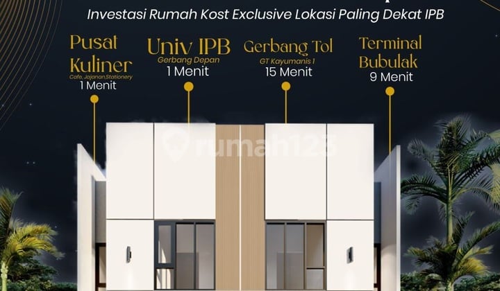 Sell IPB Boarding House (6 Rooms) (IPB Campus) Boarding House West Bogor City (CSL)