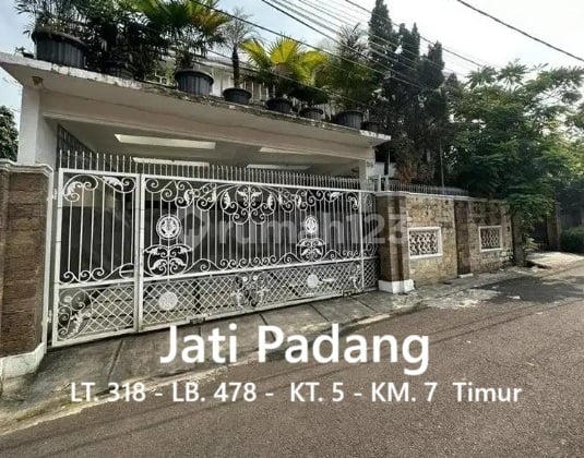 Rumah Mewah Full Furnished Dekat Unas, Jati Padang, Pasar Minggu, Jakarta Selatan