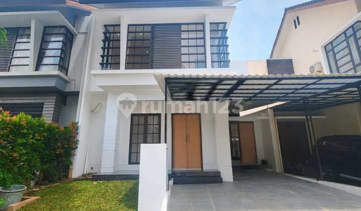 Rumah Cantik Modern Minimalis Dalam Cluster Emerald Bintaro