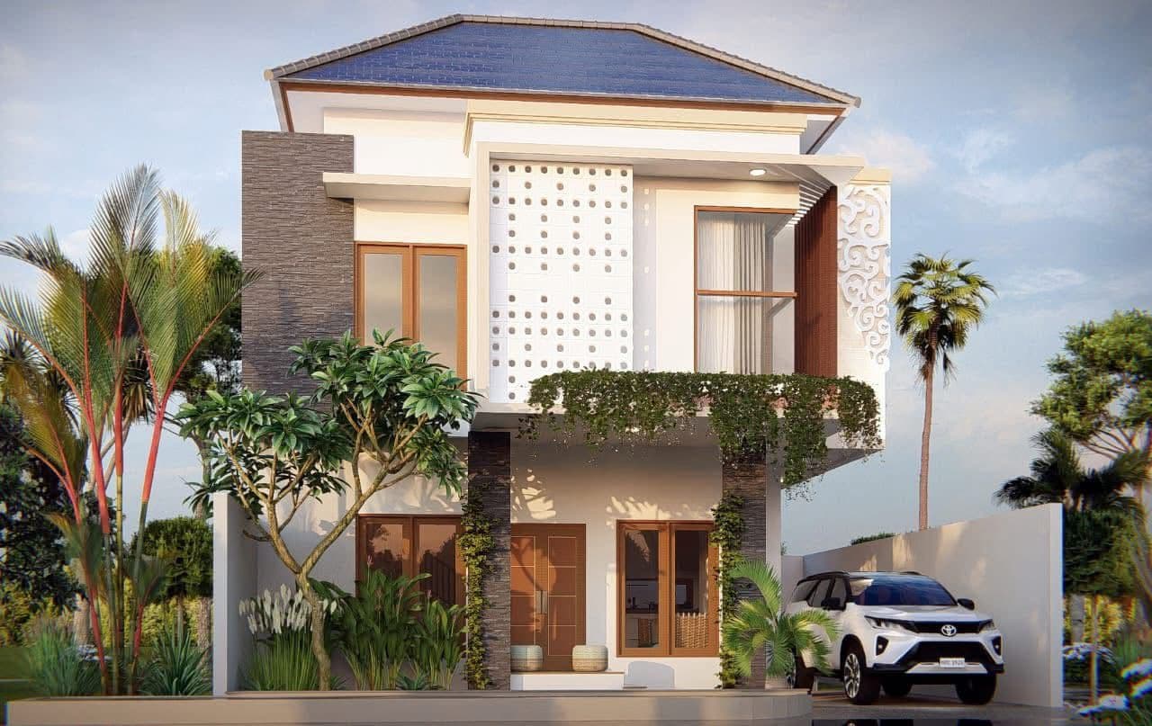 Rumah Cantik Bergaya Modern Minimalis Dengan Lokasi Premium Di Tukad Badung Renon