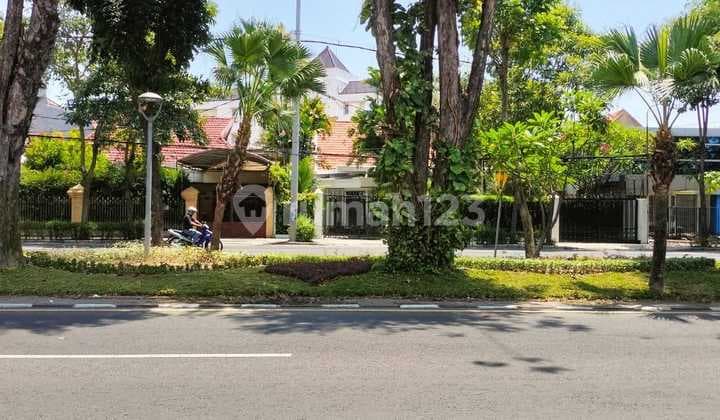 Dijual Rumah Komersial Raya Diponegoro Surabaya Pusat Jalan Kembar Cocok untuk Kantor Resto Hotel
