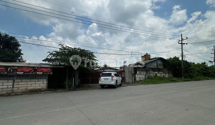 Dijual Gudang dan Tanah Lengkong Mojokerto Sudah Cor Luas 1,6Ha