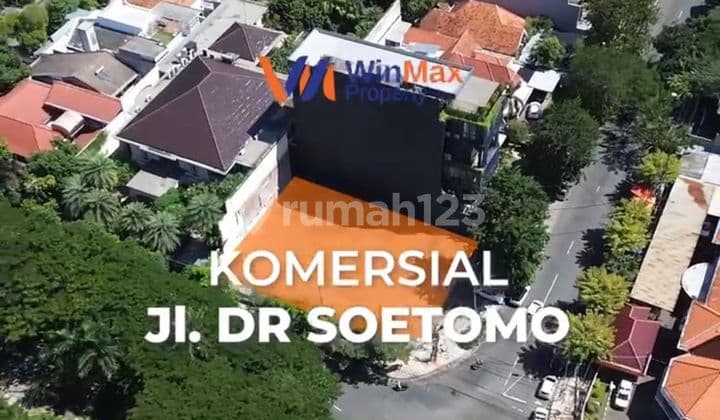 Termurah di Surabaya Pusat Tanah Komersial Nol Jalan Ray Dr Soetomo