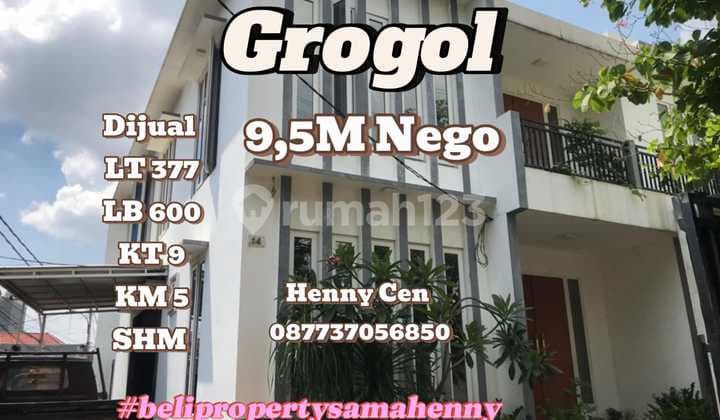 Rumah Grogol Jalan Akses Mobil Lokasi Strategis