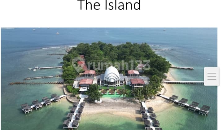 Pulau Pribadi + 4 Villa Ujung Kulon Banten Masih Aktif Luas 3Ha