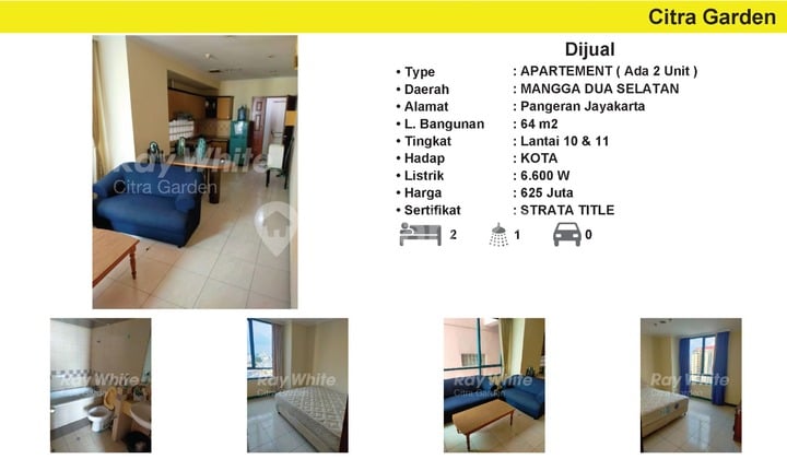 Dijual Apartemen Jayakarta