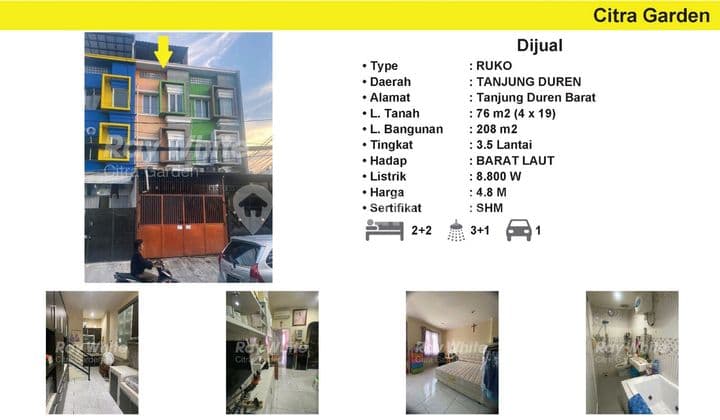For Sale Ready-to-Use Shop House in West Tanjung Duren