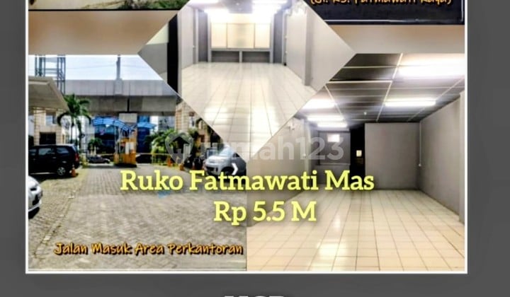 Dijual Ruko Di Fatmawati Mas.jakarta Selatan