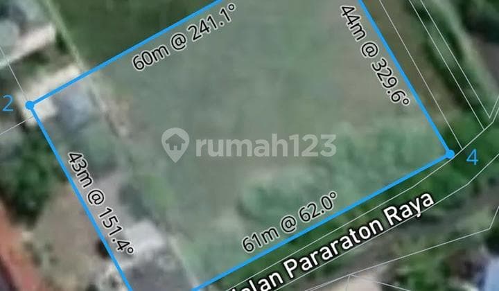 Dijual Tanah Komersil di Sunset Road