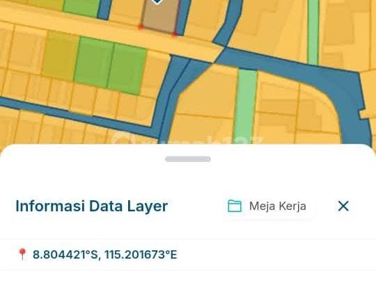 Rumah Pinggir Jalan di Perumahan Kampial Indah, Benoa