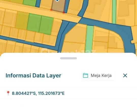 Rumah Pinggir Jalan di Perumahan Kampial Indah, Benoa