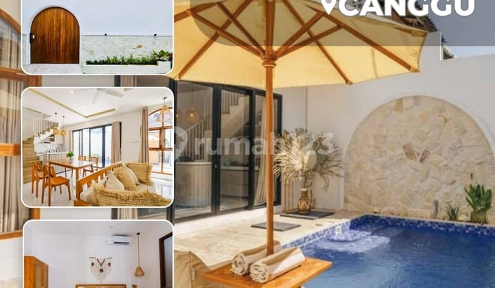Dijual Villa Mewah Mediterania di Berawa, Canggu, Badung